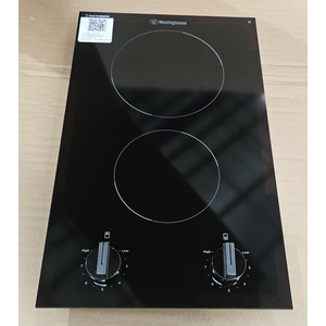 Westinghouse 30cm 2 Zone Ceramic Cooktop WHC322BC