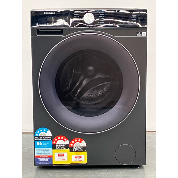 Hisense Series 7 10kg/6kg Washer Dryer Combo Charcoal Black HCF7S1014BX
