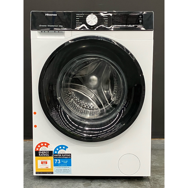 Hisense Series 3 8.5kg Front Load Washing Machine White HWF3S8514X