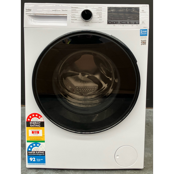 Beko 9kg Front Load Washing Machine with AutoDose and Steam BFLB903ADW1