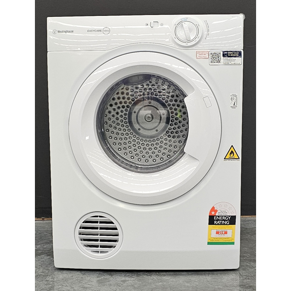 Westinghouse 4.5kg Vented Clothes Dryer WDV457H3WB