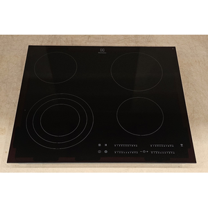 Electrolux 60cm 4 Zone Hobb2Hood Ceramic Cooktop EHC644BE
