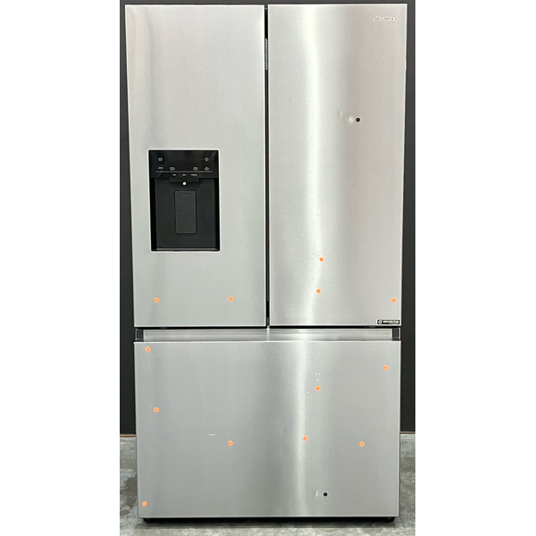 Hisense 634L French Door Fridge with Plumbed Water Dark Stainless Steel HRFD634BW