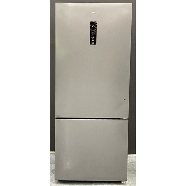 TCL 416L Bottom Mount Refrigerator Grey P445BFG