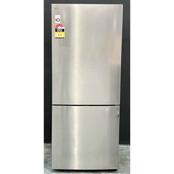 LG 420L Bottom Mount Fridge Stainless Steel GB-455PL