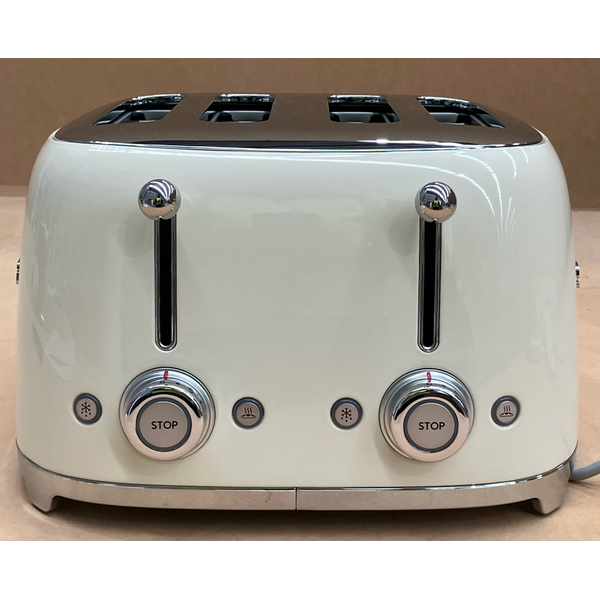 Smeg 50's Style 4 Slice Toaster Cream TSF03CRAU
