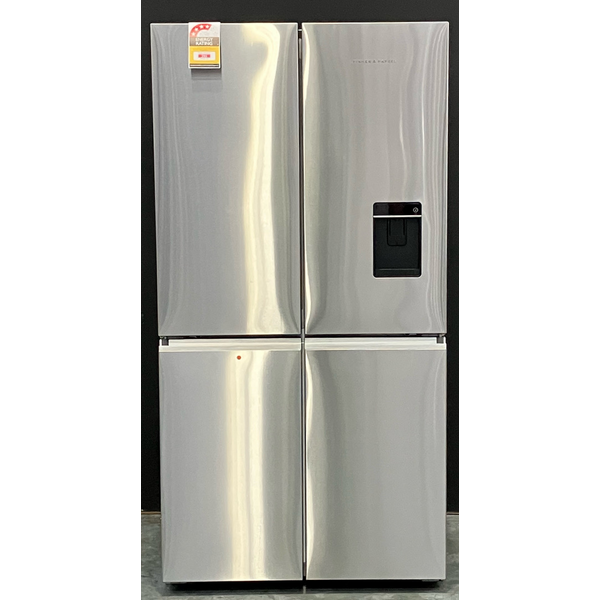 Fisher & Paykel Series 7 538L Quad Door Refrigerator with Ice and Water Stainless Steel RF605QNUVX1