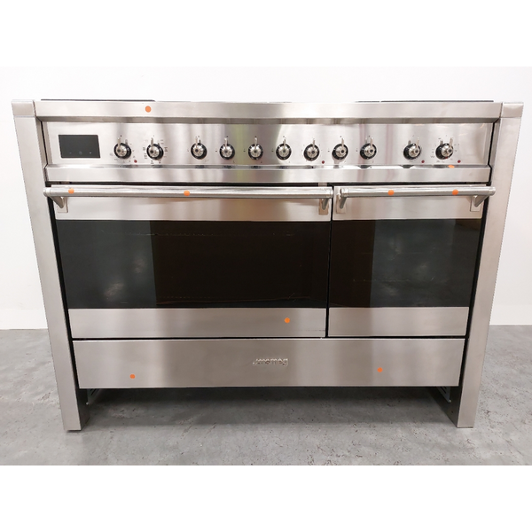 Smeg 120cm Classic Dual Fuel Stainless Steel Freestanding Oven A3AU-81