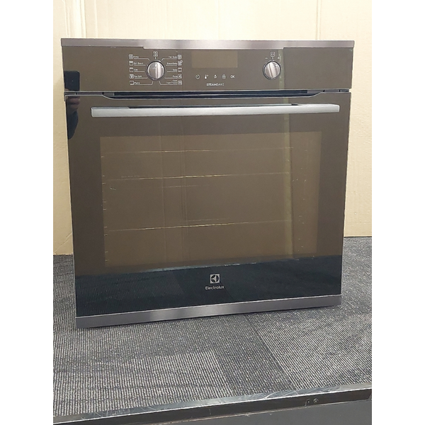 Electrolux 60cm Pyrolytic Dark Stainless Steel Oven with SteamBake EVEP614DSE