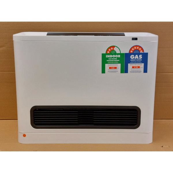 Omega Altise Unflued Natural Gas Convector Heater WHITE OAGCH25NGW