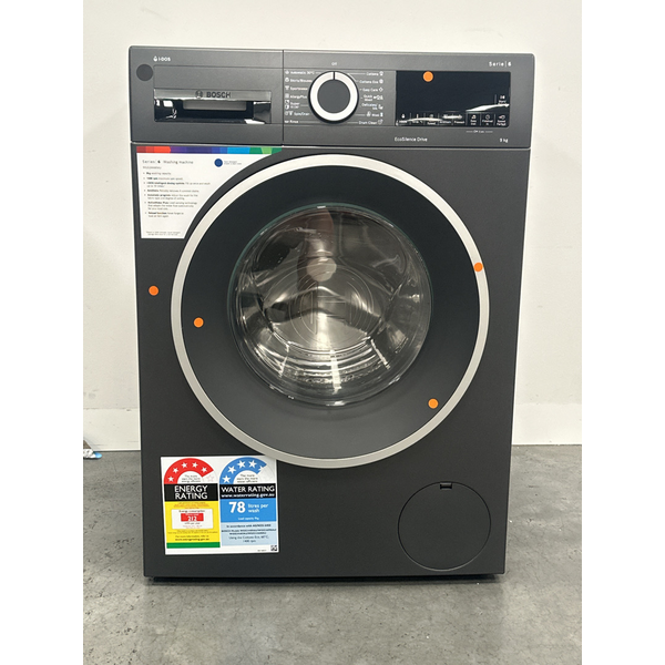 Bosch Series 6 9kg Front Load Washing Machine with i-DOS Graphite WGG244ARAU