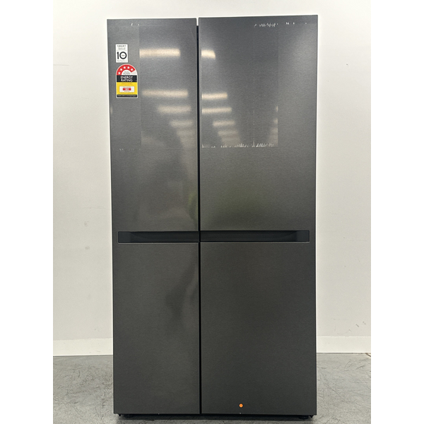 LG 664L Side by Side Refrigerator Matte Black GS-B599MBL