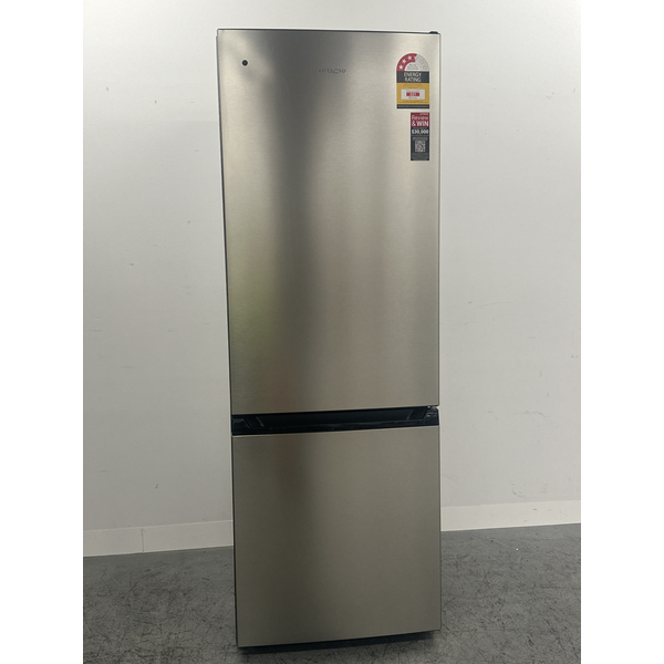 Hitachi 323L Bottom Mount Refrigerator Pearl Steel HRBN6340EXAU