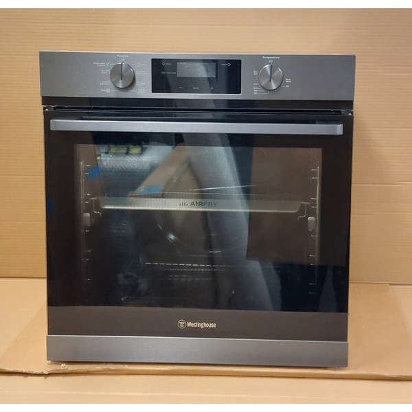 Westinghouse 60cm Multi-Function Oven with AirFry Dark Stainless Steel WVE6516DD