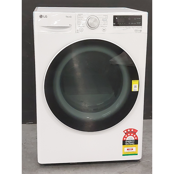 LG 8kg Heat Pump Dryer with Inverter Control DVH5-08W