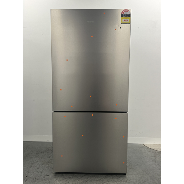 Hisense 503L PureFlat Bottom Mount Fridge Stainless Steel HRBM503S