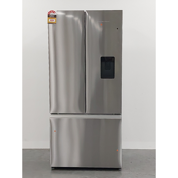 Fisher & Paykel Series 7 511L French Door Fridge with Ice and Water Stainless Steel RF505ANUX1