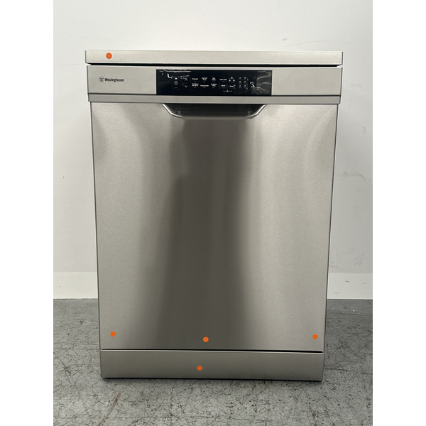 Westinghouse 60cm Freestanding Sensor Wash Dishwasher Stainless Steel WSF6604XB