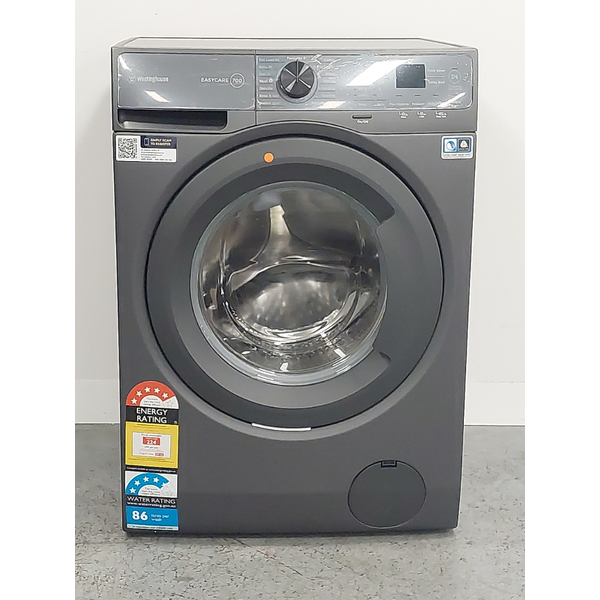 Westinghouse EasyCare 700 10kg Front Load Washing Machine Grey WWF1044M7SAS