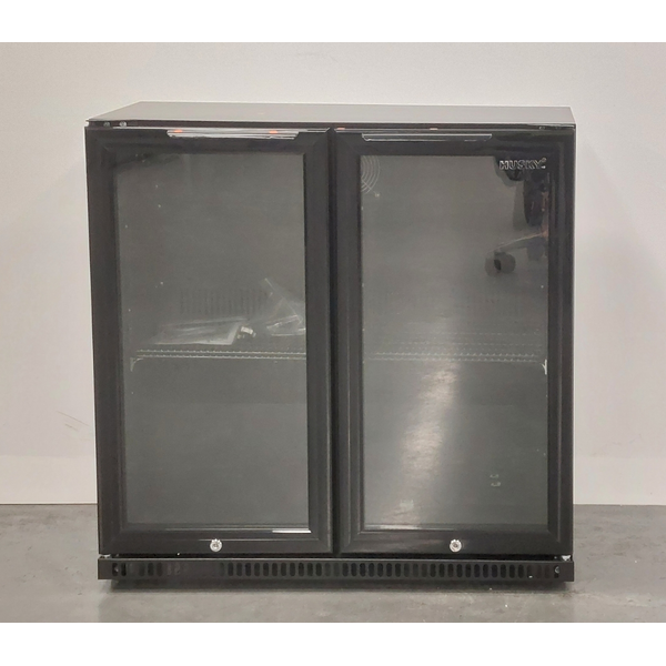 Husky 203L Double Door Home Bar Fridge Black C2HHMBBKAU