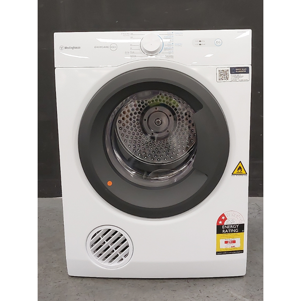 Westinghouse 6.5kg Vented Clothes Dryer WDV656N3WB
