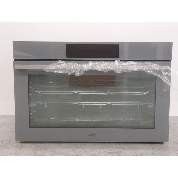 Haier 90cm 500 Series Built In Oven Grey HWO90S16TG3