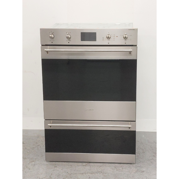 Smeg 60cm Classic Pyrolytic Electric Built-In Double Oven DOSPA6395X
