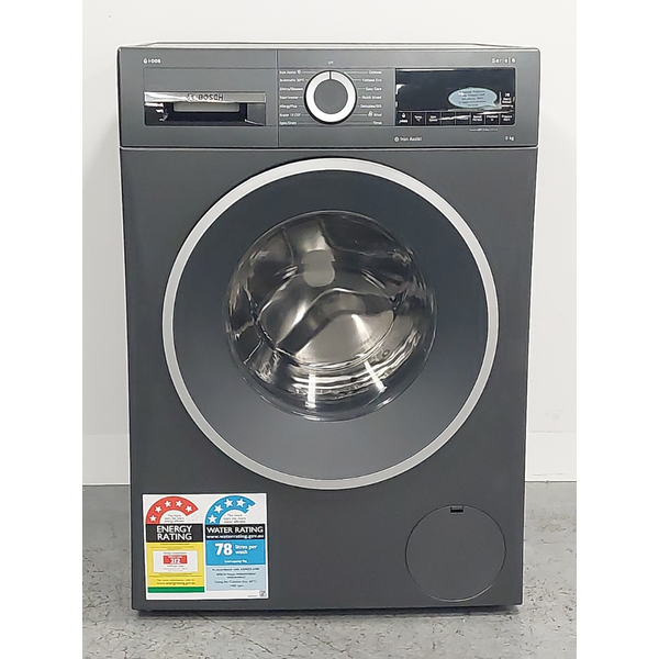 Bosch Series 6 9kg Front Load Washing Machine with i-DOS Cast Iron Grey WGG2441RAU
