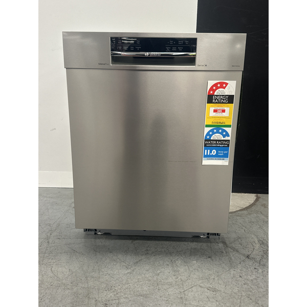 Bosch 60cm Series 6 Built Under Stainless Steel Dishwasher SMU6HCS01A