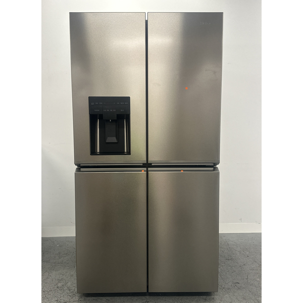 Haier 601L Quad Door Refrigerator with Ice and Water Dispenser Satina HRF680YZS