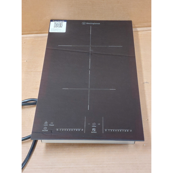 Westinghouse 30cm 2 Burner Induction Cooktop WHI323BE