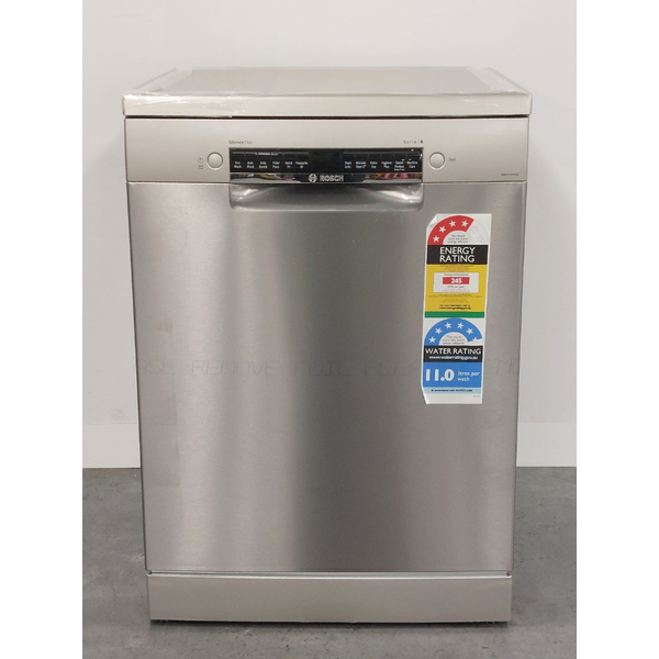 Bosch 60cm Series 6 Freestanding Stainless Steel Dishwasher SMS6HCI02A