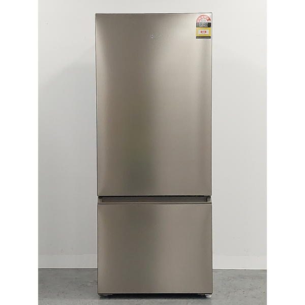Haier 433L Bottom Mount Refrigerator Satina Silver HRF420BS