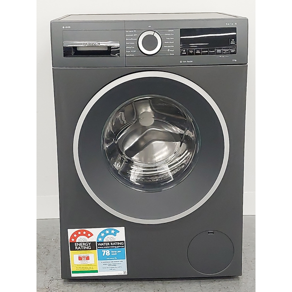 Bosch Series 6 9kg Front Load Washing Machine with i-DOS Cast Iron Grey WGG2441RAU