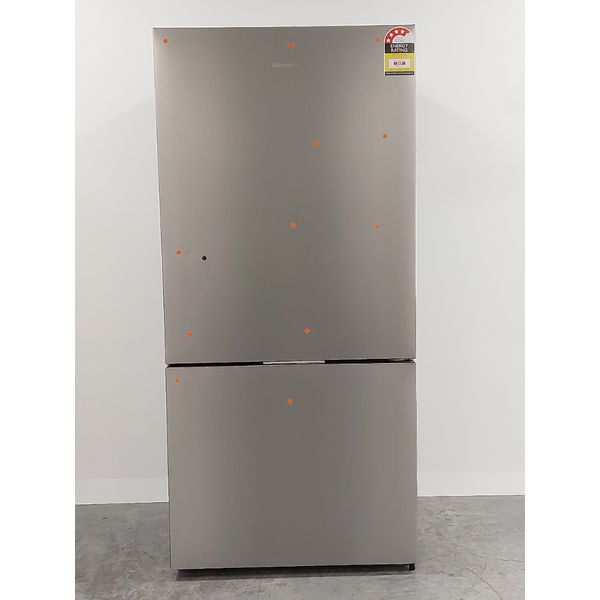 Hisense 503L PureFlat Bottom Mount Fridge Stainless Steel HRBM503S
