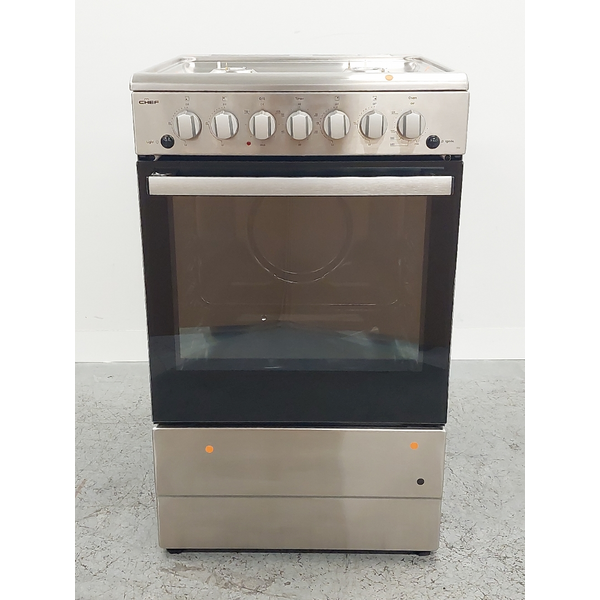 Chef 54cm Conventional Gas Stainless Steel Freestanding Oven CFG504SCH