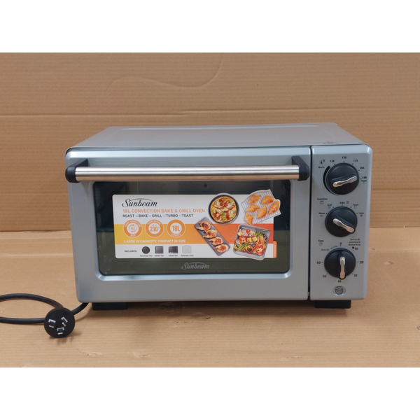 Sunbeam 18L Convection Bake & Grill Compact Oven COM3500SS