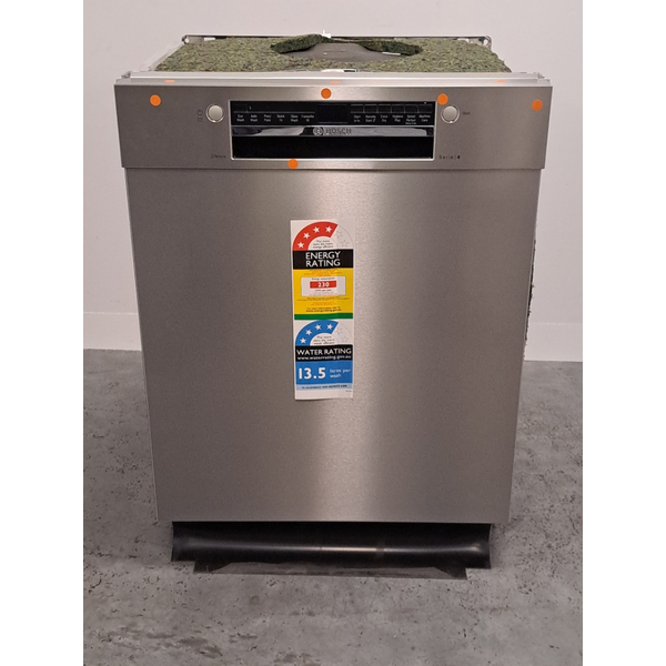 Bosch 60cm Series 4 Built Under Stainless Steel Dishwasher SMU4HVS01A