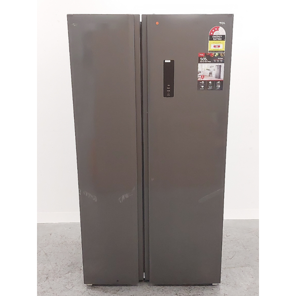 TCL 505L Side by Side Refrigerator Grey P525SBC