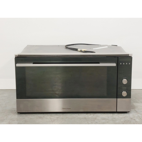 Fisher & Paykel 90cm Series 9 Contemporary Pyrolytic Oven Stainless Steel OB90S9MEPX3