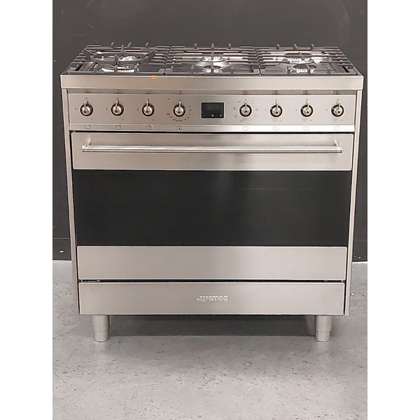 Smeg 90cm Freestanding Dual Fuel Oven/Stove CS9GMXA