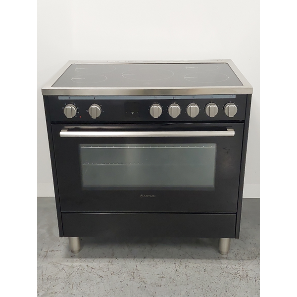 Artusi 90cm Freestanding Induction Oven Black AFI902B