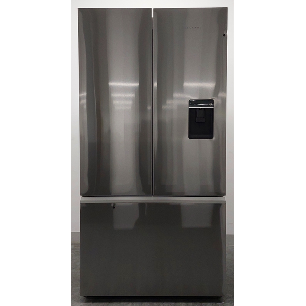 Fisher & Paykel Series 7 569L French Door Refrigerator with Ice and Water Stainless Steel RF610ANUX5