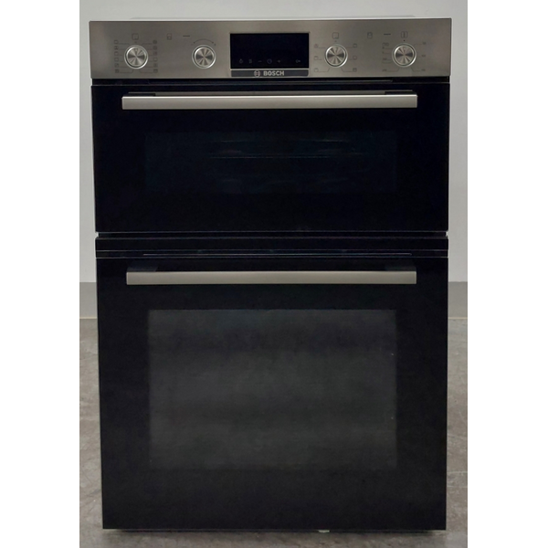 Bosch 60cm Series 6 Built In Double Oven Stainless Steel MBG578FS3A