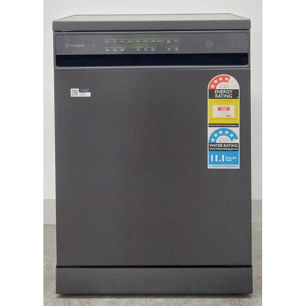 Westinghouse 60cm Dark Stainless Steel Freestanding Dishwasher WSF6608KXC