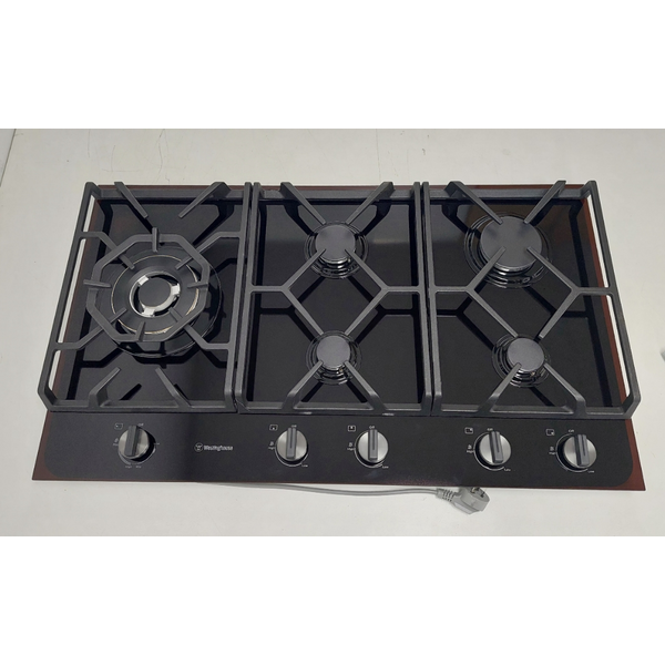 Westinghouse 90cm 5 Burner Gas Cooktop WHG959BD