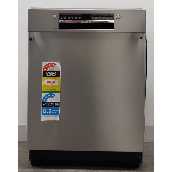 Bosch 60cm Series 4 Built Under Stainless Steel Dishwasher SMU4HTS01A