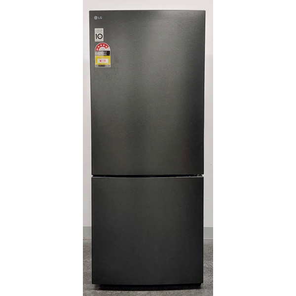 LG 420L Bottom Mount Fridge Matte Black GB-455MBL