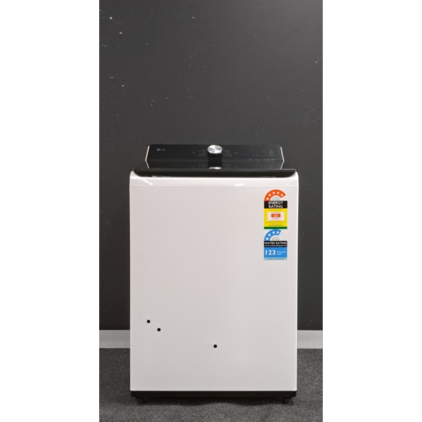 LG Series 5 12kg AI Top Load Washing Machine Essence White WTX5-12W