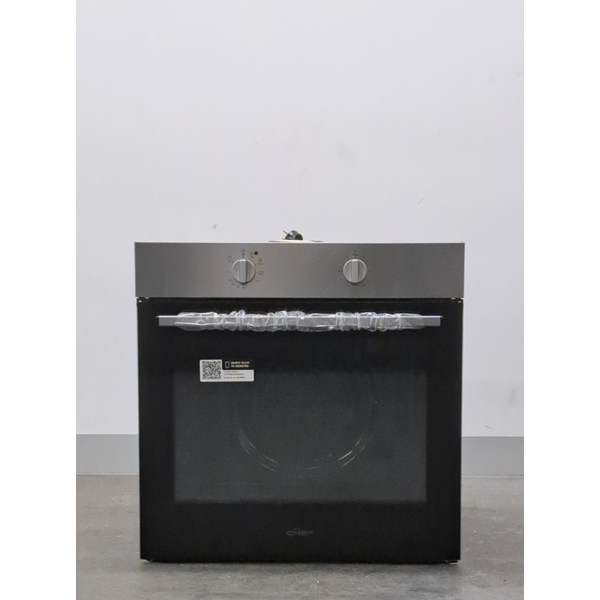 Chef 60cm Multi Function Fan Forced Electric Built-In Oven Stainless Steel CVE612SB